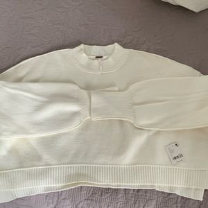 Free People moonglow cropped sweater.